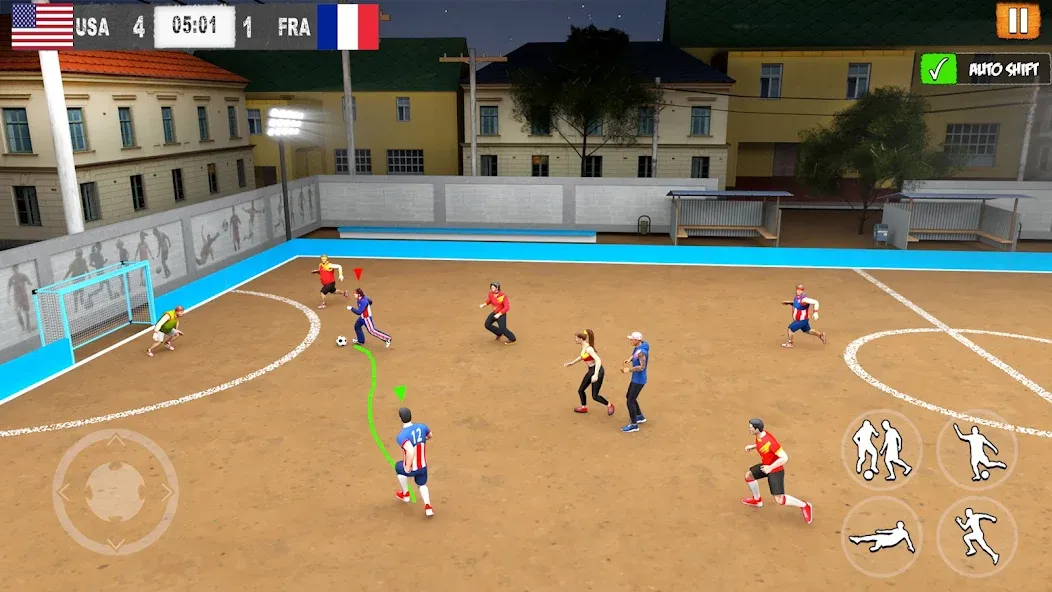 Street Football: Futsal Games (Стрит Футбол)  [МОД Все открыто] Screenshot 3