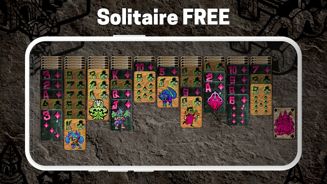 FLICK SOLITAIRE - Card Games (ФЛИКК)  [МОД Бесконечные деньги] Screenshot 3