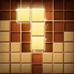 Взломанная Wood Block Puzzle (Вуд Блок Пазл)  [МОД Mega Pack] - последняя версия apk на Андроид