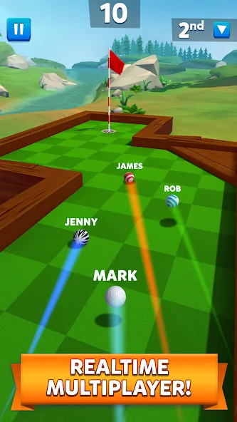 Golf Battle (Гольф баттл)  [МОД Unlimited Money] Screenshot 2