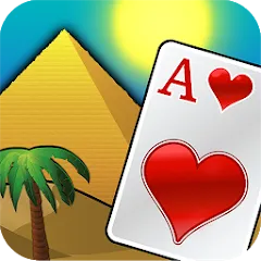 Взломанная Pyramid Solitaire - Egypt (Пирамиды пасьянс)  [МОД Бесконечные деньги] - последняя версия apk на Андроид