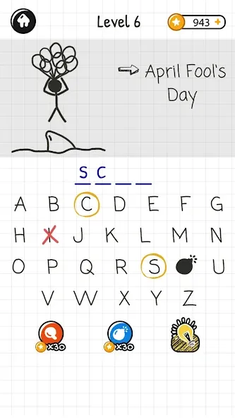 Hangman Words:Two Player Games  [МОД Unlimited Money] Screenshot 5