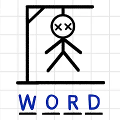 Скачать взлом Hangman Words:Two Player Games  [МОД Unlimited Money] - полная версия apk на Андроид