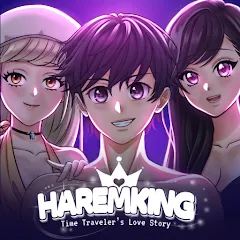 Взломанная HaremKing - Waifu Dating Sim (ХаремКинг)  [МОД Бесконечные монеты] - стабильная версия apk на Андроид