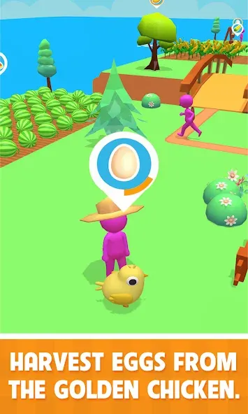 Family Farm Land 3D (Фарм Фэмили 3Д)  [МОД Menu] Screenshot 3