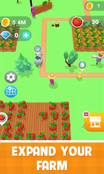 Family Farm Land 3D (Фарм Фэмили 3Д)  [МОД Menu] Screenshot 4