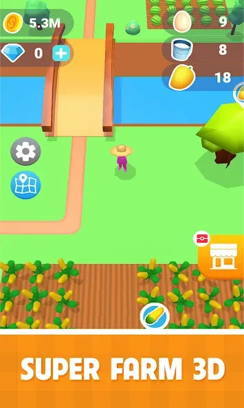 Family Farm Land 3D (Фарм Фэмили 3Д)  [МОД Menu] Screenshot 5