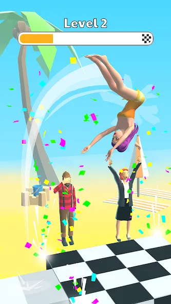 Human Flip: Jump Master Game (Хуман Флип)  [МОД Меню] Screenshot 2