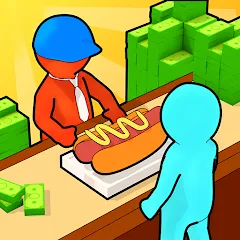 Взлом My Idle Supermarket Simulator (Мой Айдл Стор)  [МОД Бесконечные монеты] - последняя версия apk на Андроид