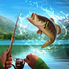 Скачать взломанную Fishing Baron - fishing game  [МОД Много денег] - стабильная версия apk на Андроид