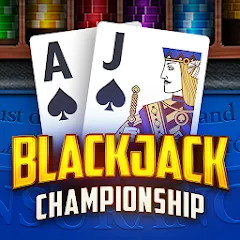 Взломанная Blackjack Championship (Блэкджек Чемпионат)  [МОД Бесконечные монеты] - последняя версия apk на Андроид