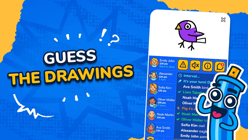 Gartic.io - Draw, Guess, WIN  [МОД Много монет] Screenshot 1