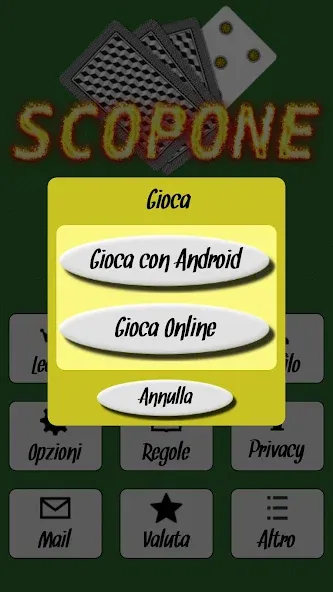 Scopone (Скопоне)  [МОД Menu] Screenshot 2