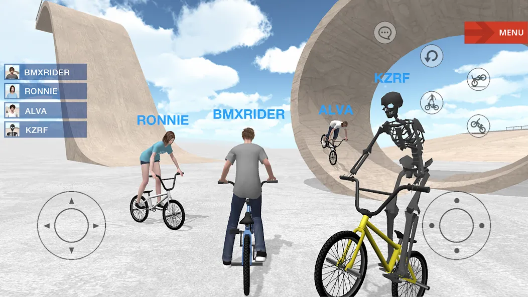 BMX Space (БМХ Спейс)  [МОД Много денег] Screenshot 2