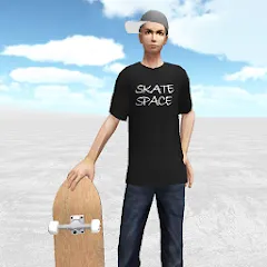 Скачать взлом Skate Space (Скейт Спейс)  [МОД Много денег] - стабильная версия apk на Андроид