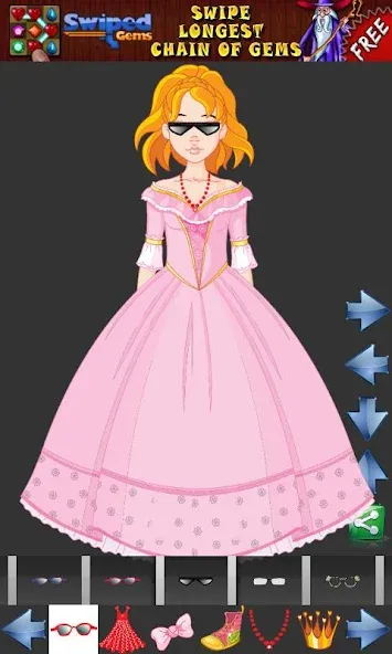 Dress up Princess for kids  [МОД Много монет] Screenshot 5