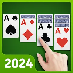 Взломанная Klondike Solitaire - Patience  [МОД Бесконечные деньги] - полная версия apk на Андроид