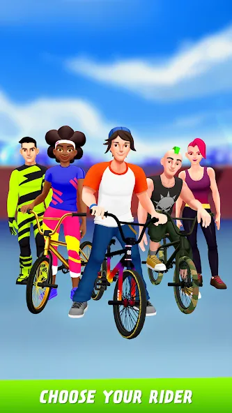 Max Air BMX (Макс Эйр БМХ)  [МОД Бесконечные монеты] Screenshot 5