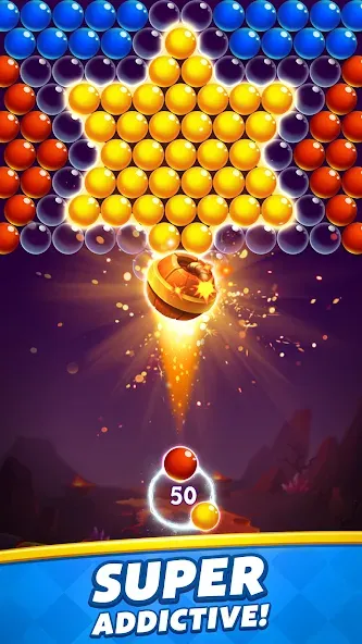 Bubble Shooter  [МОД Mega Pack] Screenshot 1