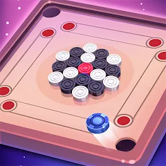 Скачать взлом Carrom Lure - Disc pool game (Карром Лур)  [МОД Бесконечные деньги] - последняя версия apk на Андроид