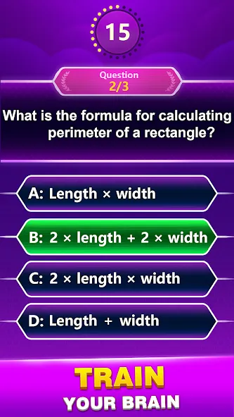 Math Trivia - Quiz Puzzle Game (Математические загадки)  [МОД Mega Pack] Screenshot 3