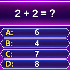 Взлом Math Trivia - Quiz Puzzle Game (Математические загадки)  [МОД Mega Pack] - полная версия apk на Андроид