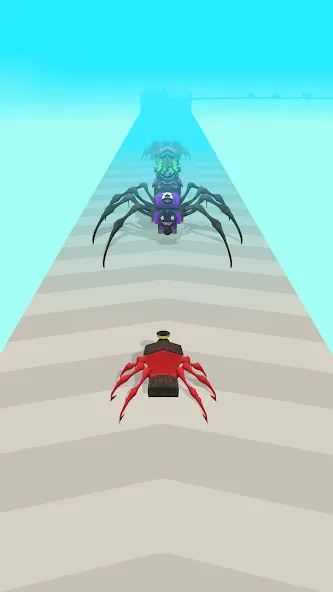 Merge Spider Train  [МОД Бесконечные монеты] Screenshot 4