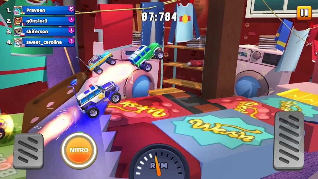 Nitro Jump - Car Racing (Нитро Джамп Рейсинг)  [МОД Бесконечные деньги] Screenshot 4