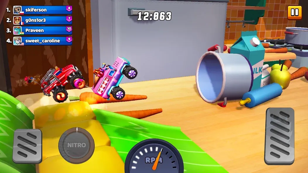 Nitro Jump - Car Racing (Нитро Джамп Рейсинг)  [МОД Бесконечные деньги] Screenshot 5