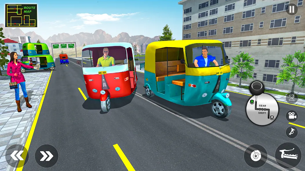 Tuk Tuk Auto Rickshaw Game 3d  [МОД Menu] Screenshot 1