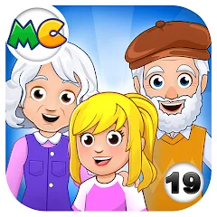 Взломанная My City : Grandparents Home (Мой город)  [МОД Бесконечные монеты] - полная версия apk на Андроид