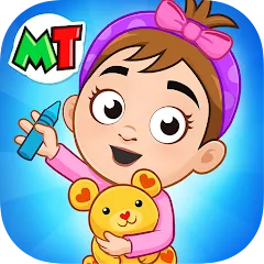 Взлом My Town : Daycare Game  [МОД Mega Pack] - полная версия apk на Андроид