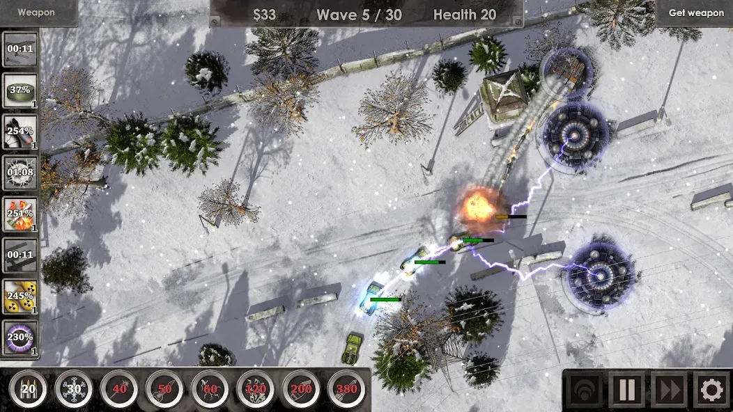 Defense Zone 3 HD (Дефенс Зон 3 )  [МОД Бесконечные монеты] Screenshot 3