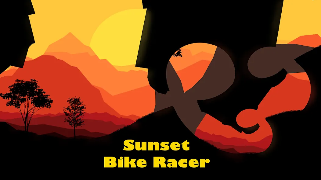 Sunset Bike Racer - Motocross (Сансет Байк Рейсер)  [МОД Unlocked] Screenshot 1