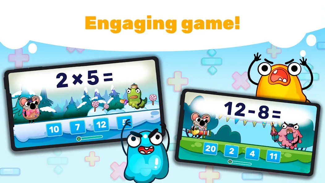Fun Math Facts: Games for Kids  [МОД Menu] Screenshot 2