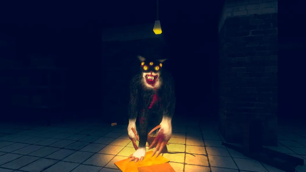 Cat Fred Evil Pet. Horror game  [МОД Меню] Screenshot 2