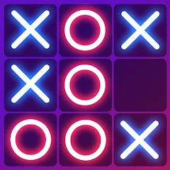 Скачать взлом Tic Tac Toe 2 Player: XO Game (Тик Так Тоу 2 игрока)  [МОД Много денег] - последняя версия apk на Андроид