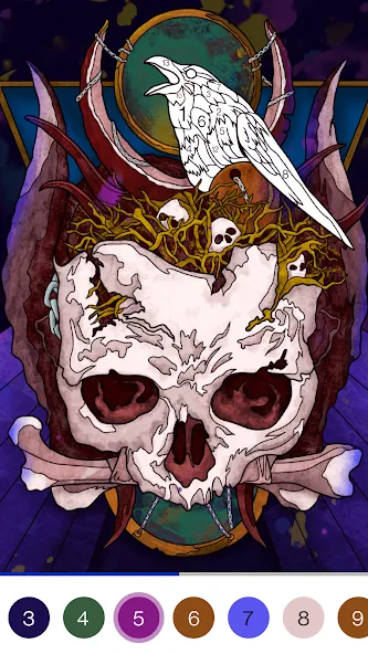 Coloring Book -Paint by Number (Малер Плюс)  [МОД Mega Pack] Screenshot 5