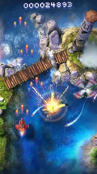 Sky Force 2014 (кай Форс 2014)  [МОД Unlimited Money] Screenshot 1