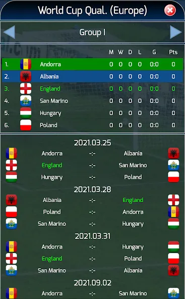 True Football National Manager (Тру Футбол Национальный Менеджер)  [МОД Много монет] Screenshot 3