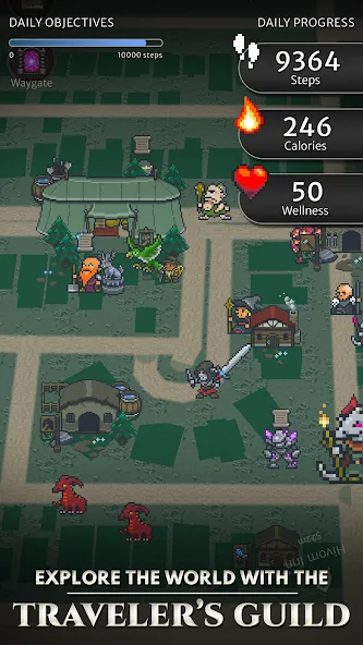 Orna: A fantasy RPG & GPS MMO (Орна)  [МОД Бесконечные деньги] Screenshot 4