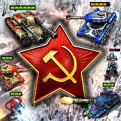 Скачать взломанную Command Generals RTS  [МОД Много монет] - полная версия apk на Андроид