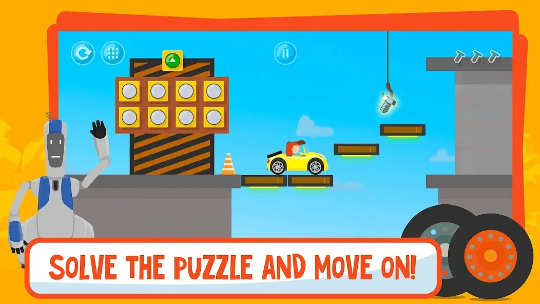 McWheelie logic games for kids  [МОД Бесконечные деньги] Screenshot 1