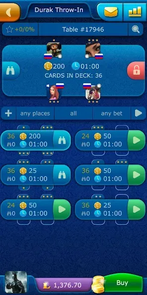 Durak LiveGames online  [МОД Menu] Screenshot 3