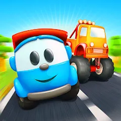 Скачать взлом Leo 2: Puzzles & Cars for Kids  [МОД Бесконечные деньги] - полная версия apk на Андроид