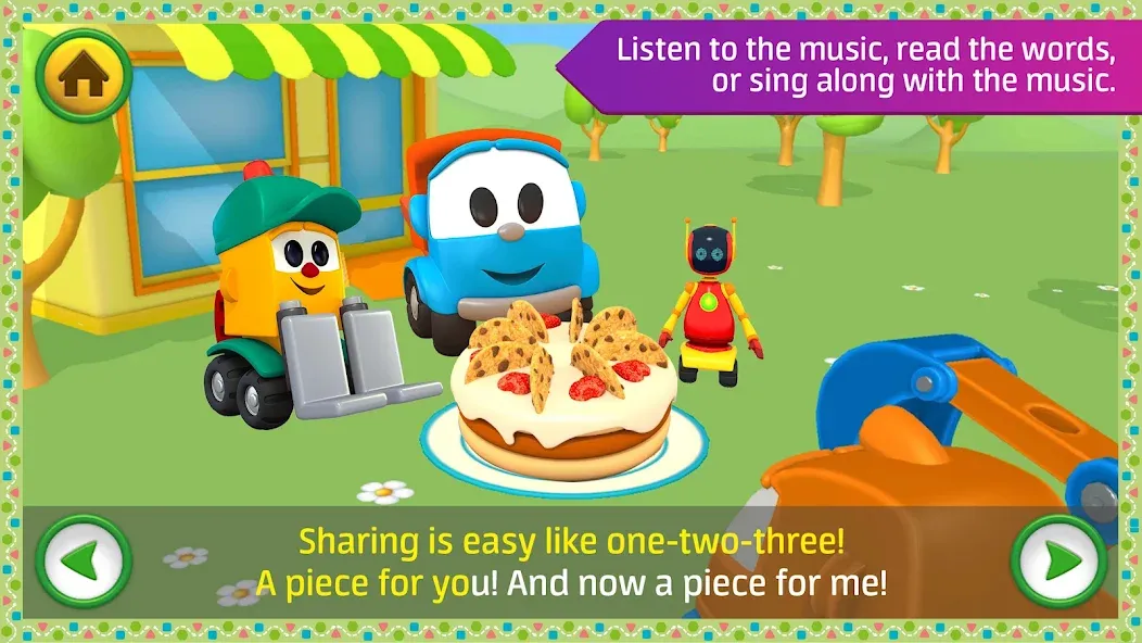 Leo kids songs and music games  [МОД Бесконечные монеты] Screenshot 2