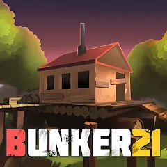 Скачать взломанную Bunker 21 Survival Story  [МОД Бесконечные монеты] - полная версия apk на Андроид