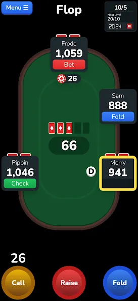 Digital Poker Chips  [МОД Menu] Screenshot 1
