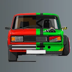 Взломанная Turbo VAZ: Traffic Racer  [МОД Menu] - последняя версия apk на Андроид