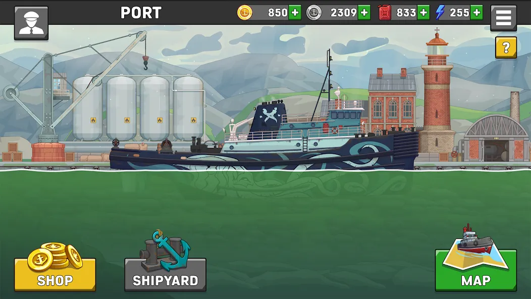 Ship Simulator: Boat Game (Шип Симулятор)  [МОД Unlimited Money] Screenshot 1